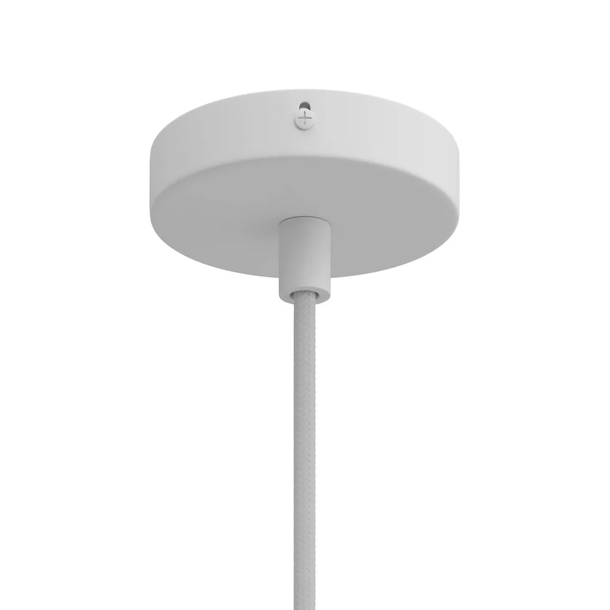 KRM83FCVBOTERM Lampenbaldachin Metall Mini Ø8,3cm weiß