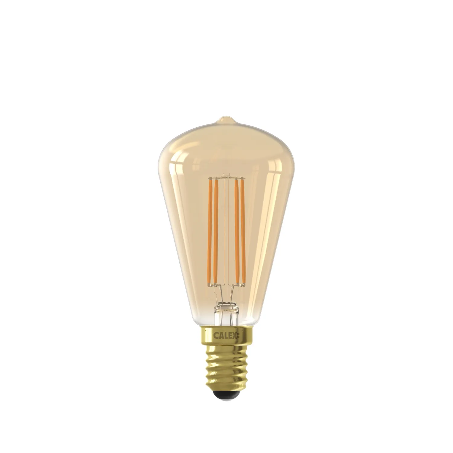 LED Warm Rustic ST48 E14 3,5W 250lm 2100K extra warm gold