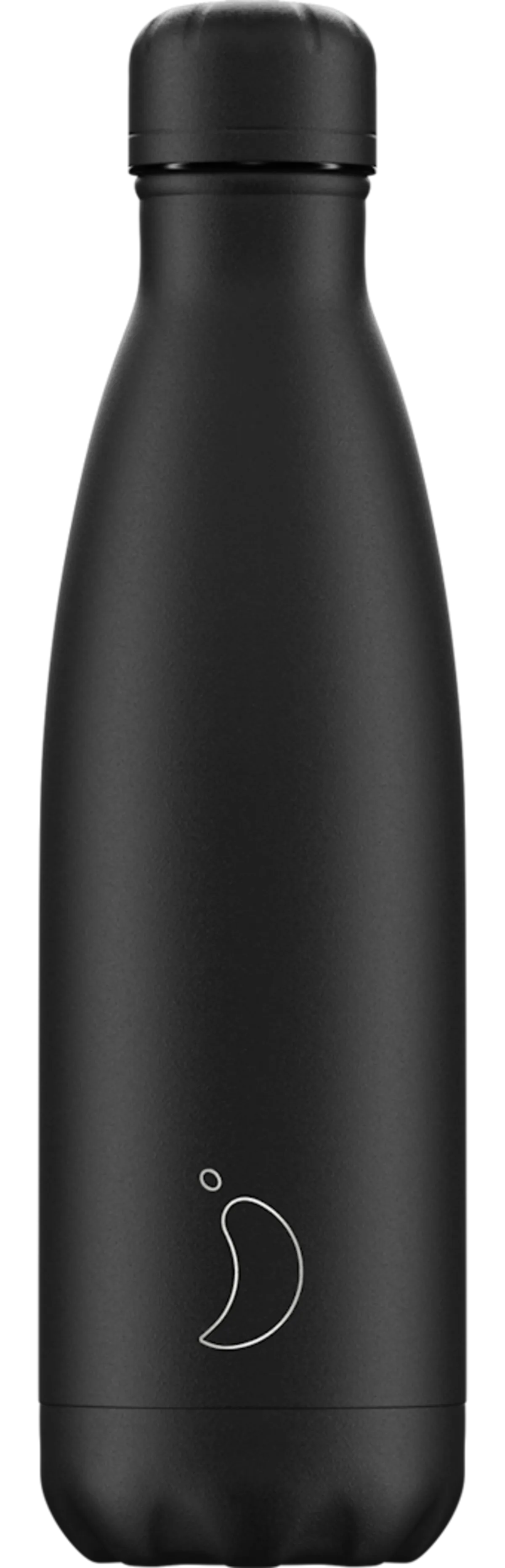 Chilly´s Trinkflasche 500ml Monochrome All Black