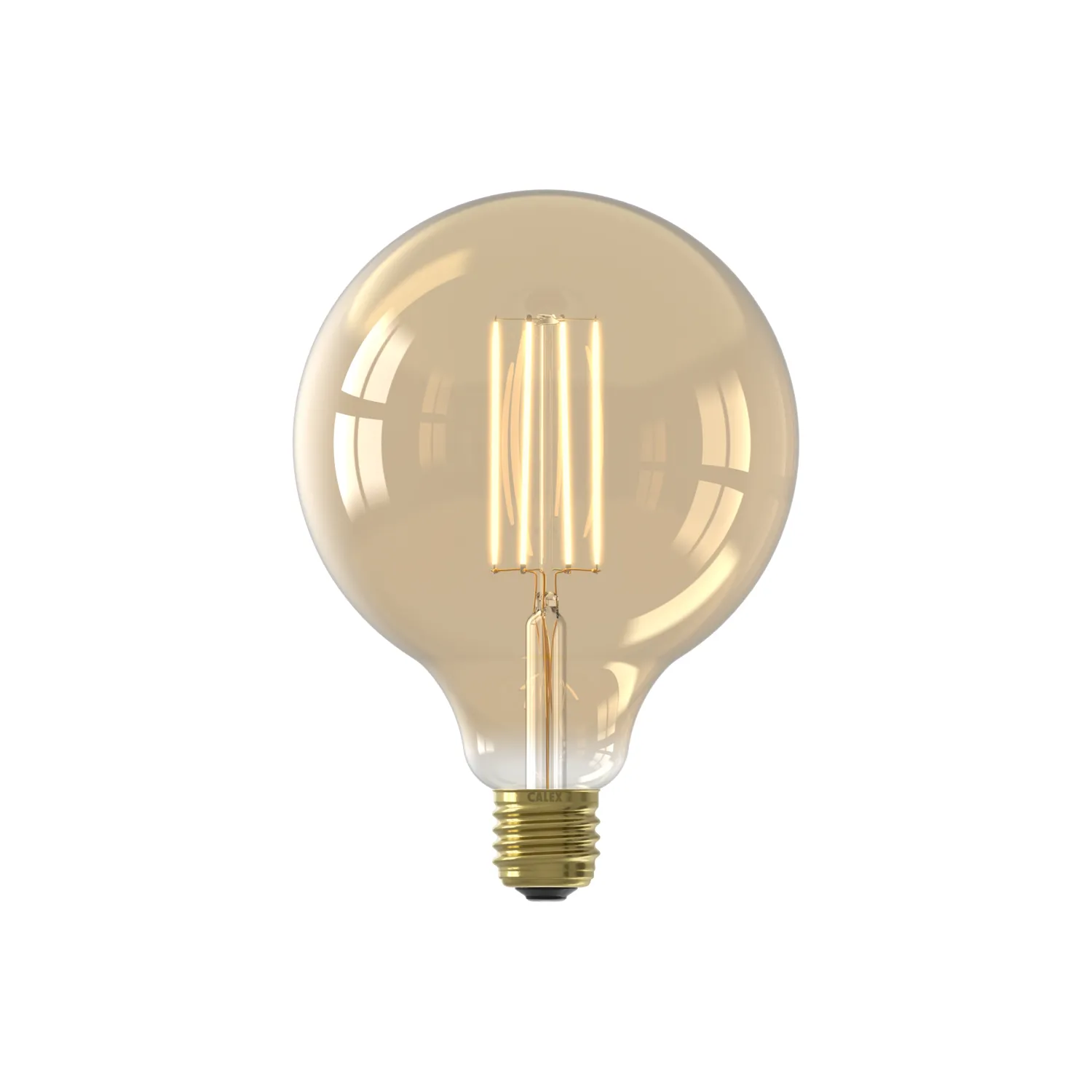 LED Warm Globe G125 E27 4,5W 470lm 2100K extra warm gold
