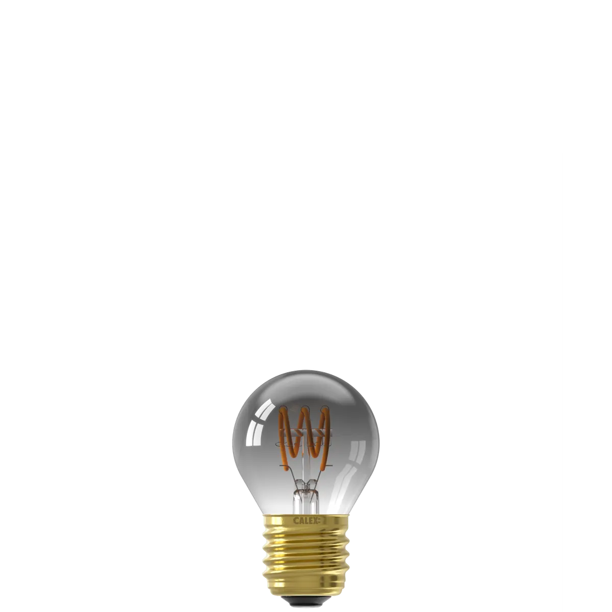 LED Flex Kugellampe P45 E27 4W 136lm 1800K extra warm titan