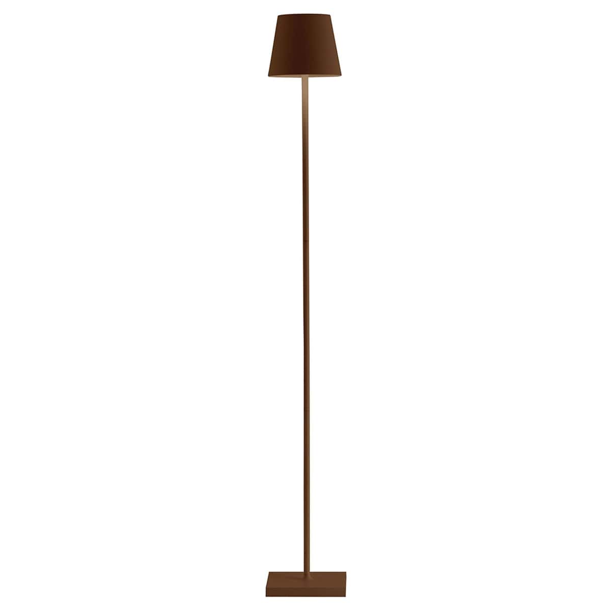 POLDINA L FLOOR LAMP Ø.170x1220mm. CORTEN