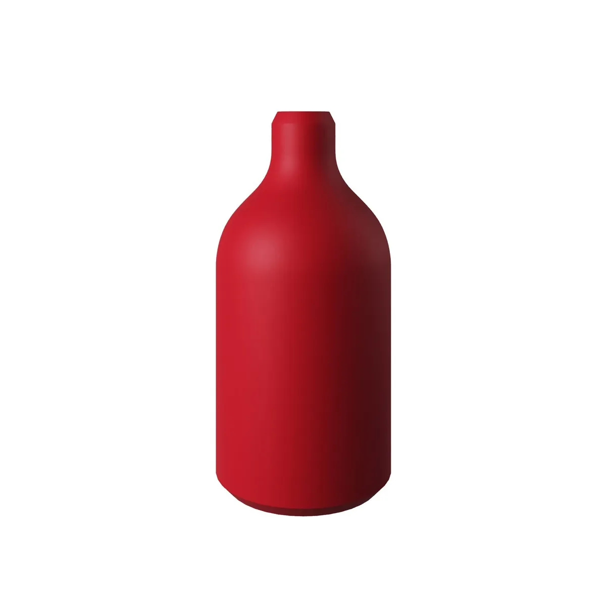 Lampenfassung aus Silikon E27 rot