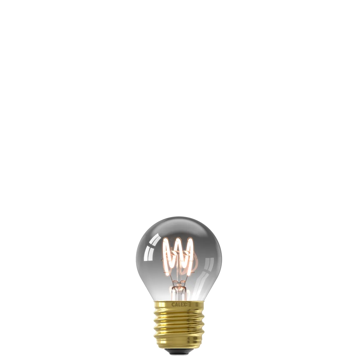 LED Flex Kugellampe P45 E27 4W 136lm 1800K extra warm titan