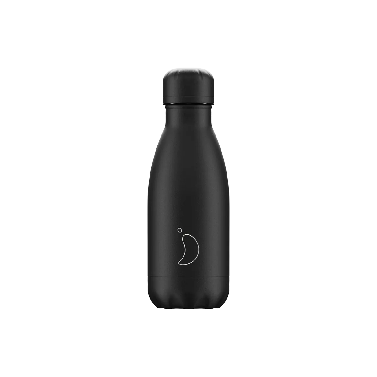 Chilly´s Trinkflasche 260ml Monochrome All Black
