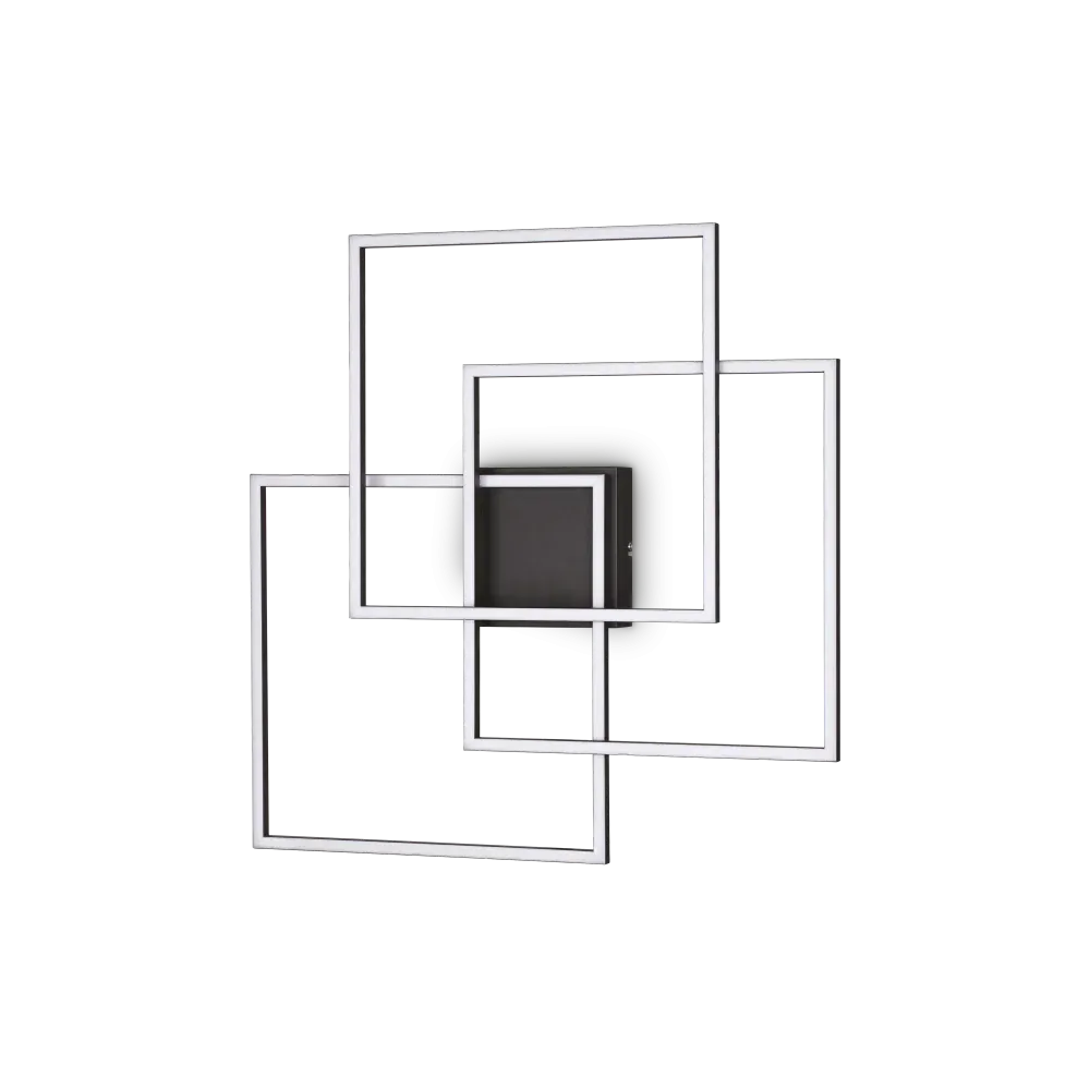 FRAME PL QUADRATO NERO
