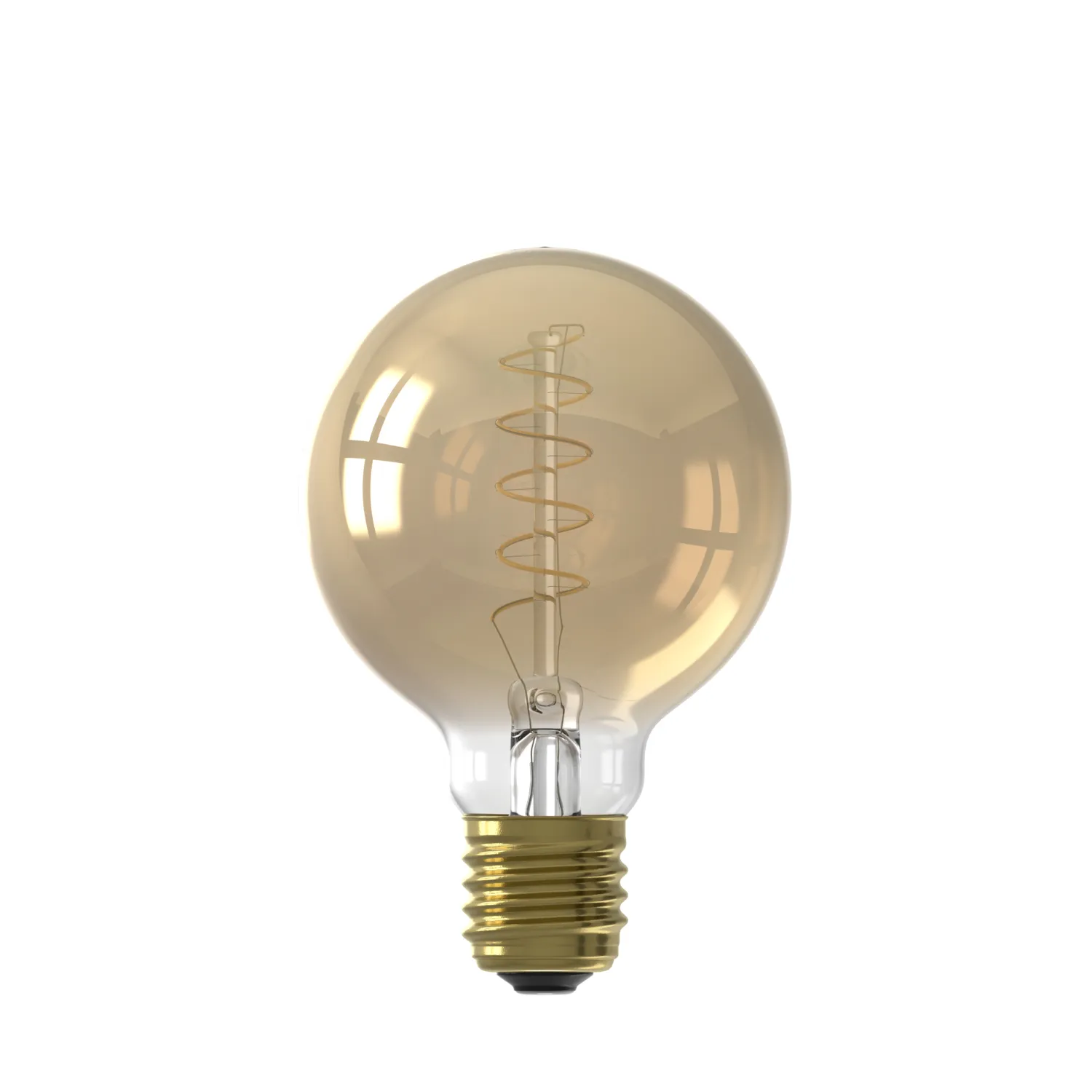 LED Flex Globe G80 E27 3,8W 250lm 2100K extra warm gold