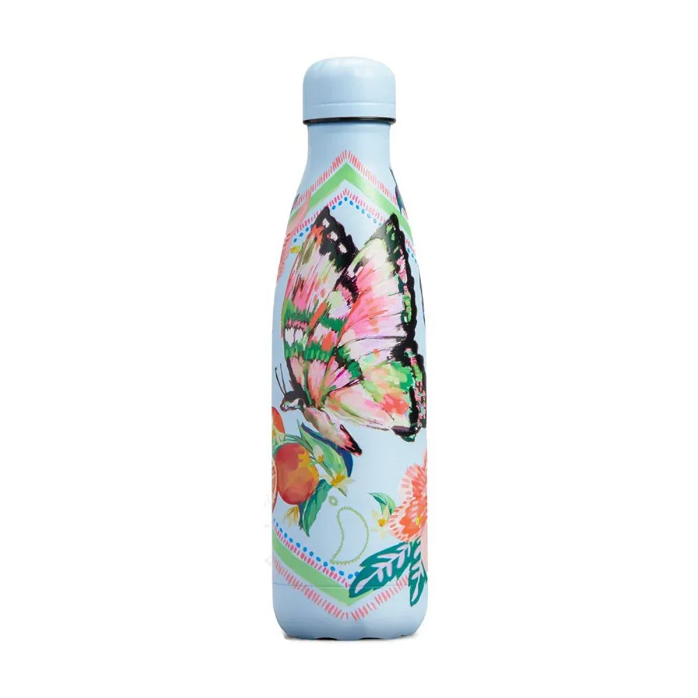 Chilly´s Trinkflasche Tropical 500ml Sketchbook Butterfly