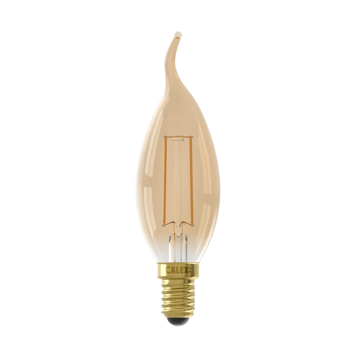 LED Kerze BXS35 E14 3,5W 250lm 2100K gold extra warm