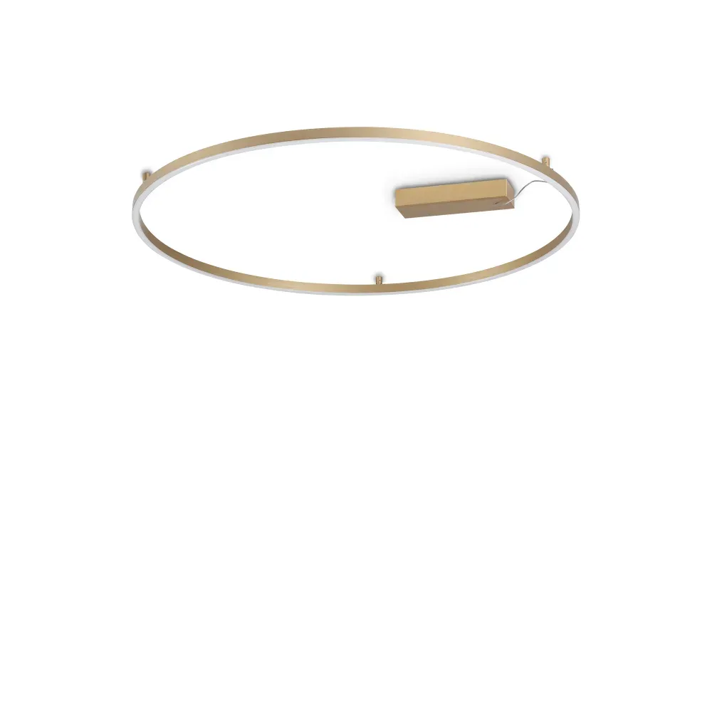 ORCLE SLIM PL D090 ROUND 2700K ON-OFF OTTONE