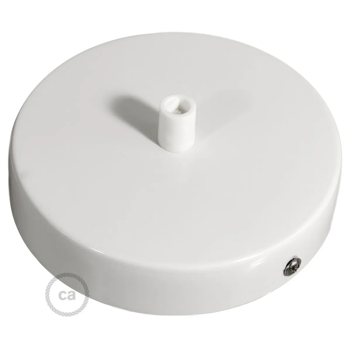 KRM57FCVBTERP Lampenbaldachin Metall Ø12cm weiß glänzend