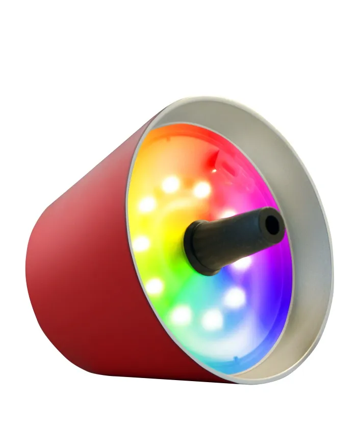 TOP 2.0 - RGB-Akku-Flaschenleuchte rot