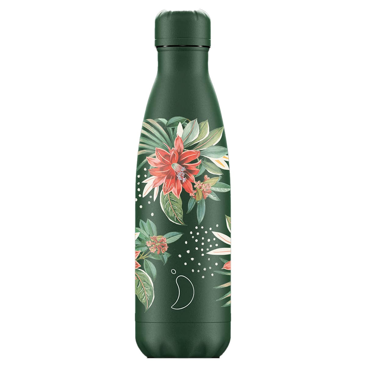 Chilly´s Trinkflasche 500ml Floral Oasis Green