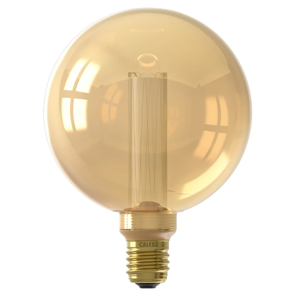 LED Crown Globe G125 E27 3,5W 120lm 1800K extra warm gold
