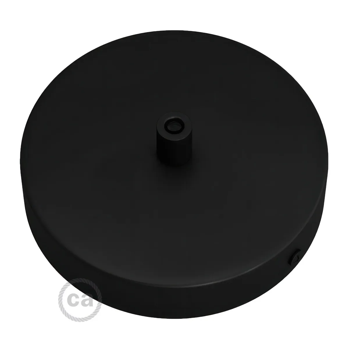 KRM57FCVNTERM Lampenbaldachin Metall Ø12cm schwarz
