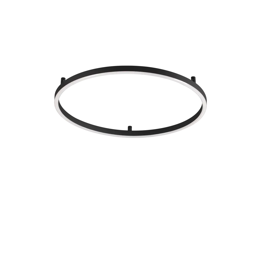 ORACLE SLIM D050 ROUND 3000K ON-OFF NERO