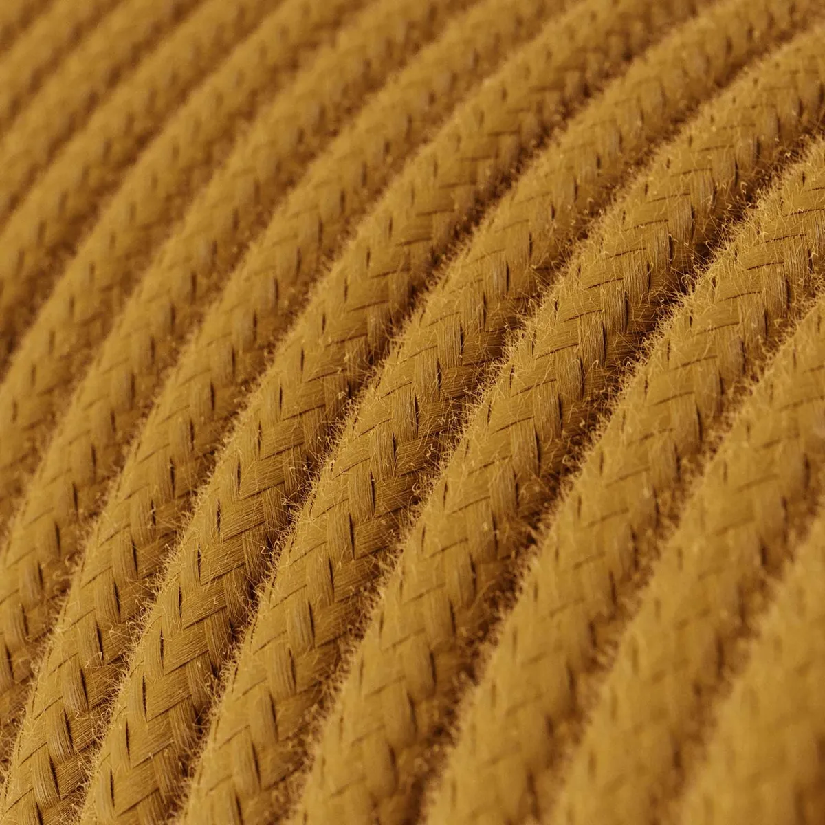 RC31 Textilkabel 3x0,75mm² Baumwolle golden Honig
