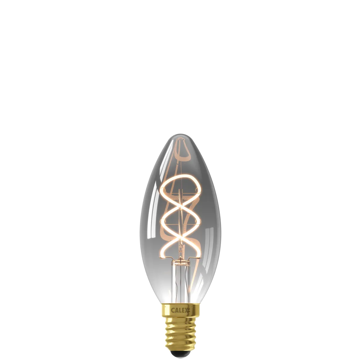 LED Flex Kerze B35 E14 4W 136lm 1800K extra warm titan