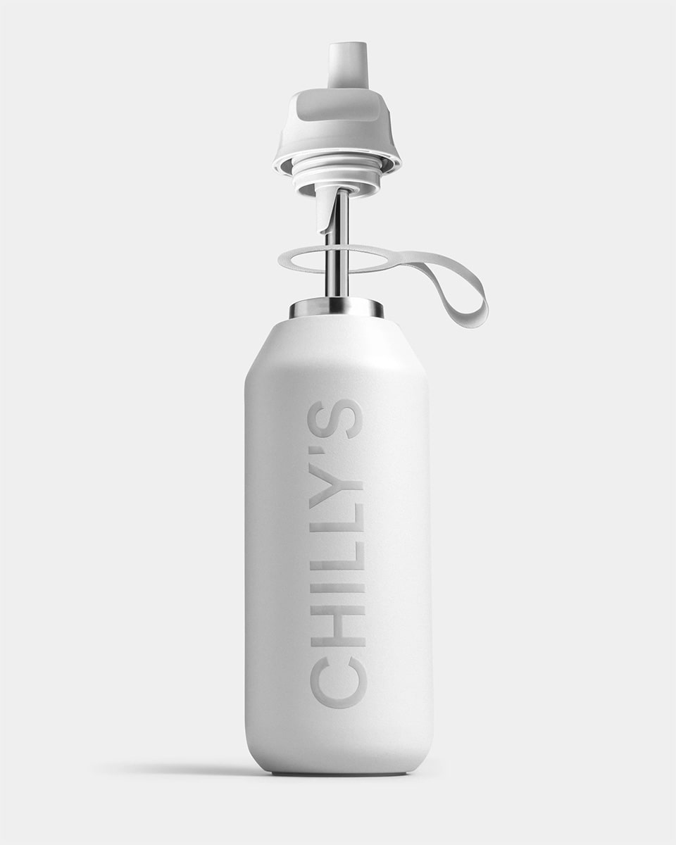 Chilly´s Trinkflasche Series 2 Flip Bottle 500ml Granite Grey