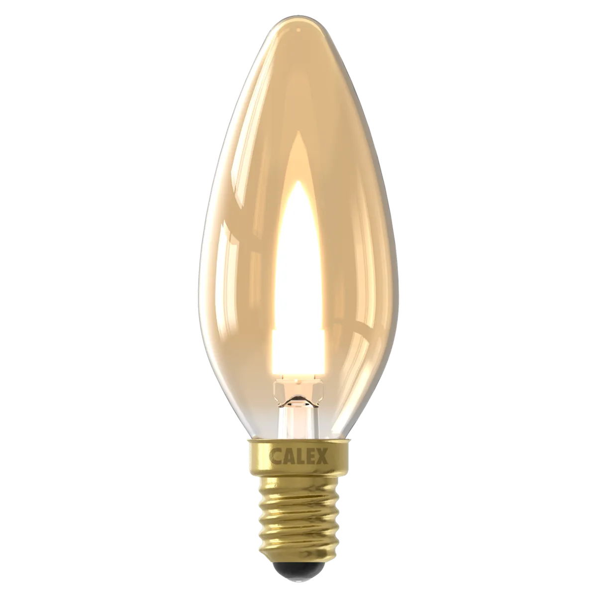 LED Kerze B35 E14 1W 15lm 1600K Flammeneffekt