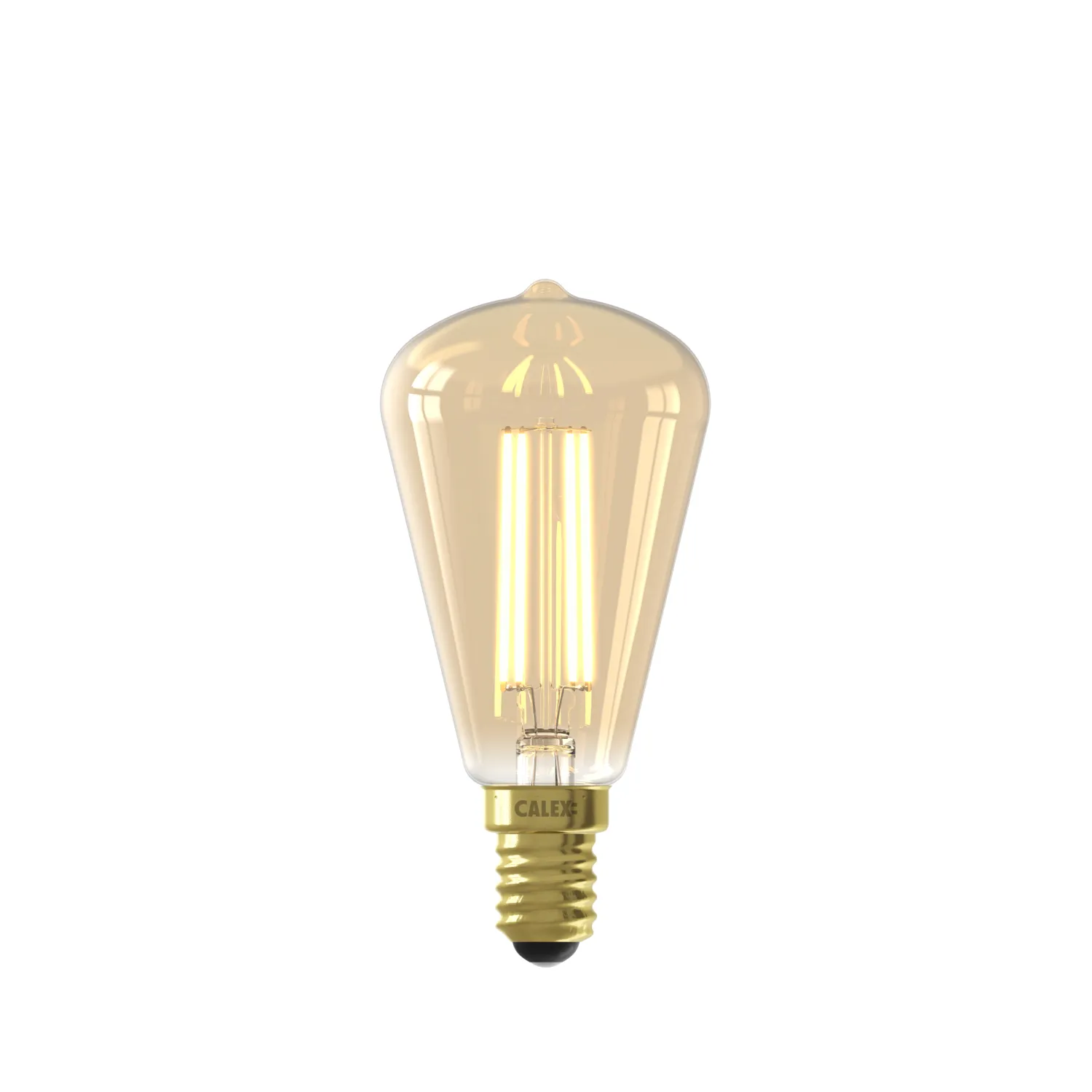 LED Warm Rustic ST48 E14 3,5W 250lm 2100K extra warm gold