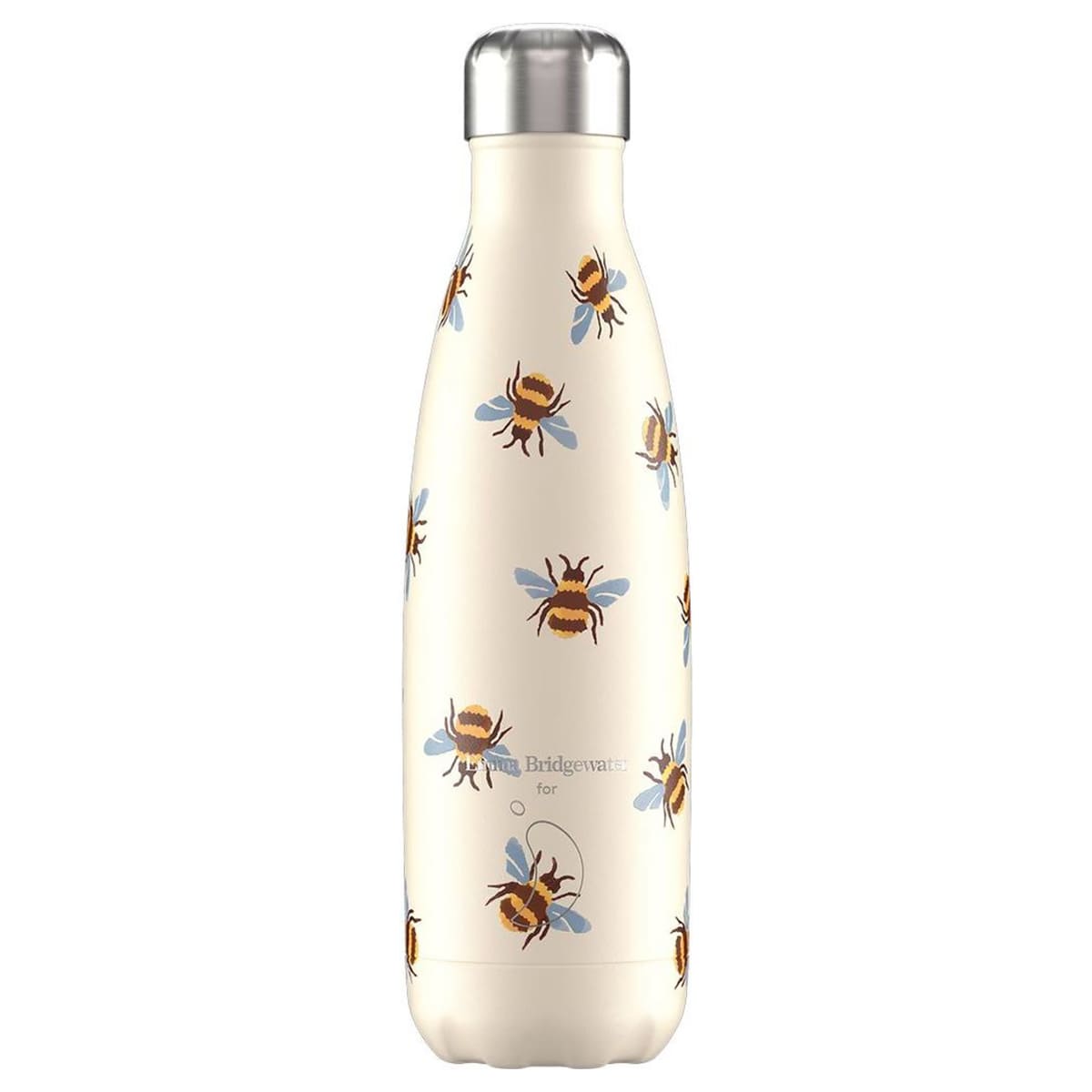 Chilly´s Trinkflasche 500ml Emma Bridgewater Bumblebee Blue Wing